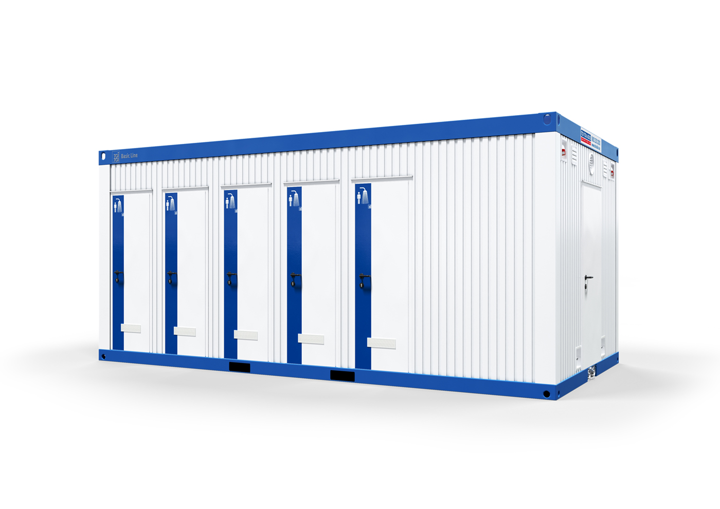 Basic Line Douche Plus Container TOI TOI DIXI s.a.