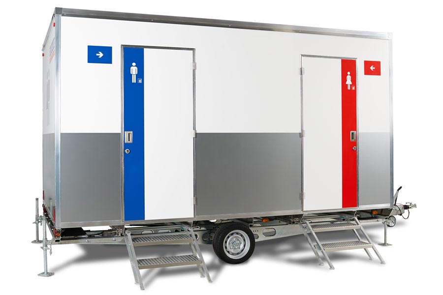 La Remorque sanitaire. Dixi, le numéro 1 pour sanitaires mobiles. TOI